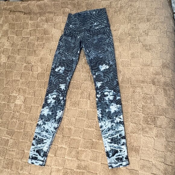 Lululemon Align Pant 28" Engineered High Rise Yoga Leggings Indigo Starlight 2 - Picture 2 of 9